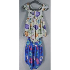 Snuggle Bums Bamboo Romper Bundle 12–18 & 18–24 Months Donut + Pumpkin Print